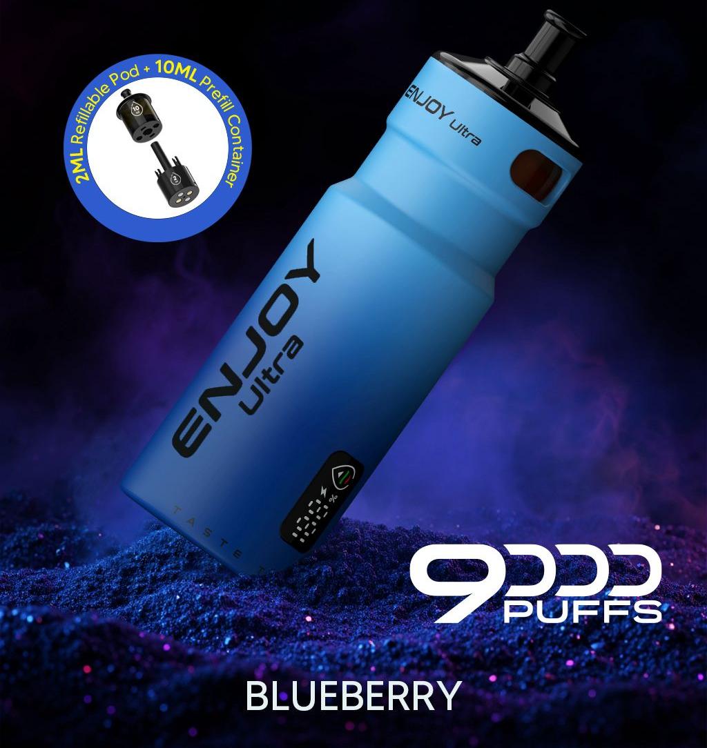 Box Of 5 - Enjoy Ultra 9000 Prefilled Pod Kit