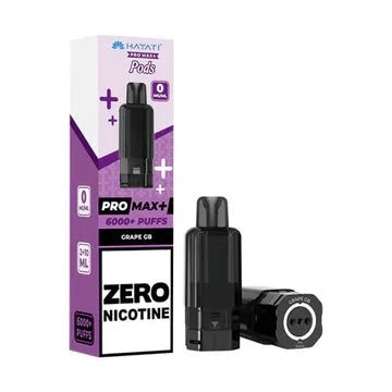 Hayati Pro Max Plus 6000 Prefilled Pod Zero Nicotine (Box of 5)