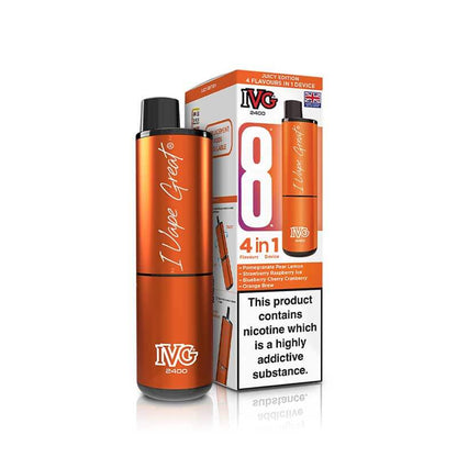 Box of 5 - IVG 2400 4-in-1 Prefilled Pod Kit