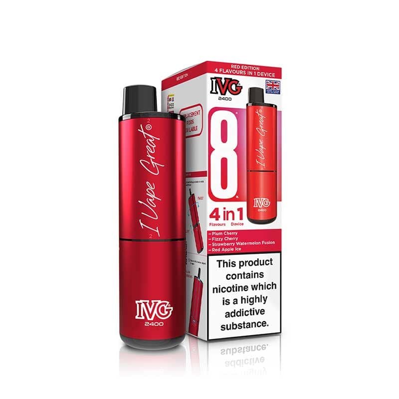 Box of 5 - IVG 2400 4-in-1 Prefilled Pod Kit