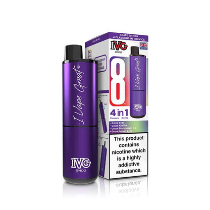Box of 5 - IVG 2400 4-in-1 Prefilled Pod Kit