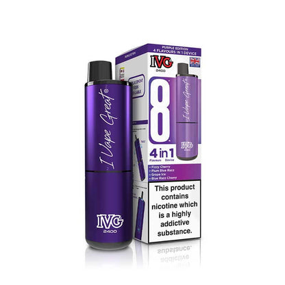 Box of 5 - IVG 2400 4-in-1 Prefilled Pod Kit