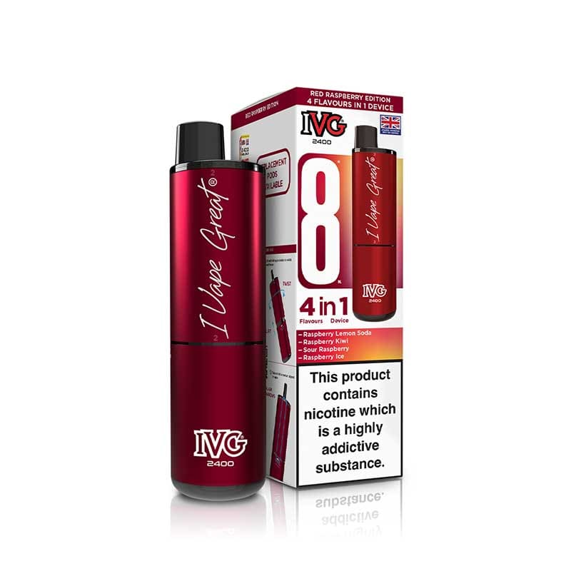 Box of 5 - IVG 2400 4-in-1 Prefilled Pod Kit
