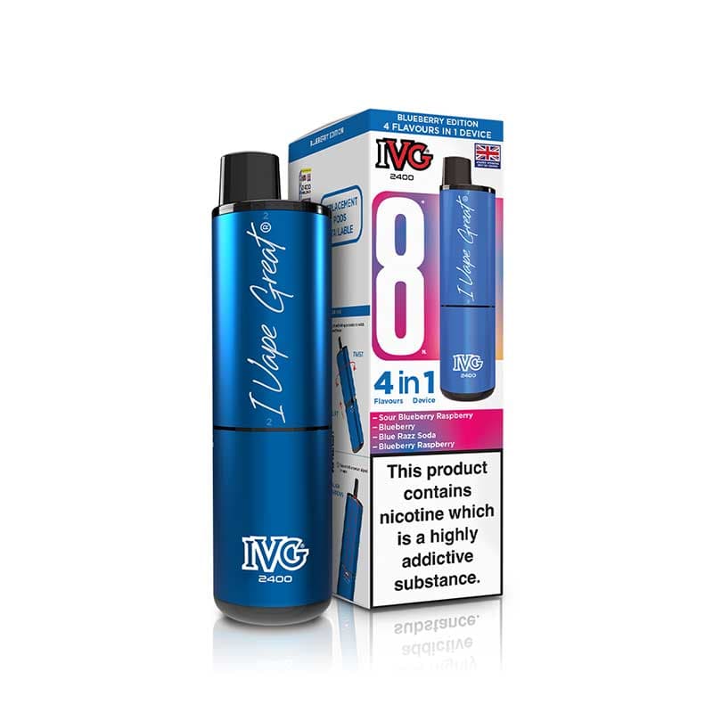 Box of 5 - IVG 2400 4-in-1 Prefilled Pod Kit
