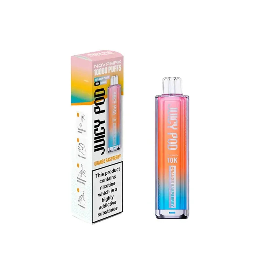 Juicy Pod Novamax 10K Prefilled Pod Kit (Box of 5)