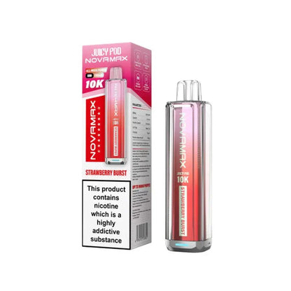 Juicy Pod Novamax 10K Prefilled Pod Kit (Box of 5)