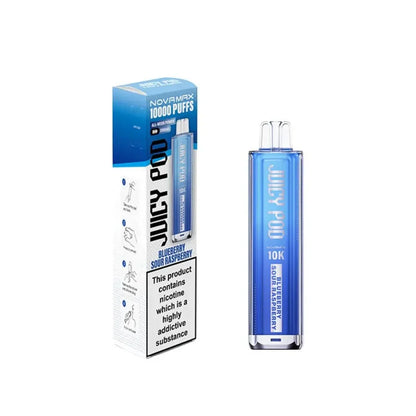 Juicy Pod Novamax 10K Prefilled Pod Kit (Box of 5)