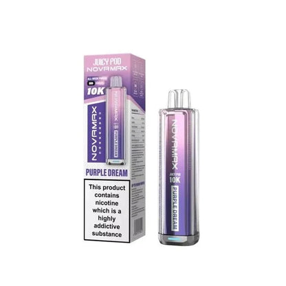 Juicy Pod Novamax 10K Prefilled Pod Kit (Box of 5)