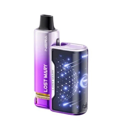 Box Of 5 - Lost Mary Nera 15K Prefilled Pod Vape Kit