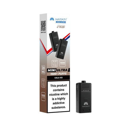 Box of 5 - Pack of 2 Hayati Mini Ultra 1500 Prefilled Pods (2x750 Puffs)