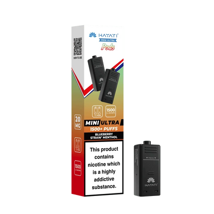 Box of 5 - Pack of 2 Hayati Mini Ultra 1500 Prefilled Pods (2x750 Puffs)