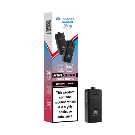 Box of 5 - Pack of 2 Hayati Mini Ultra 1500 Prefilled Pods (2x750 Puffs)