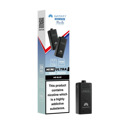 Box of 5 - Pack of 2 Hayati Mini Ultra 1500 Prefilled Pods (2x750 Puffs)