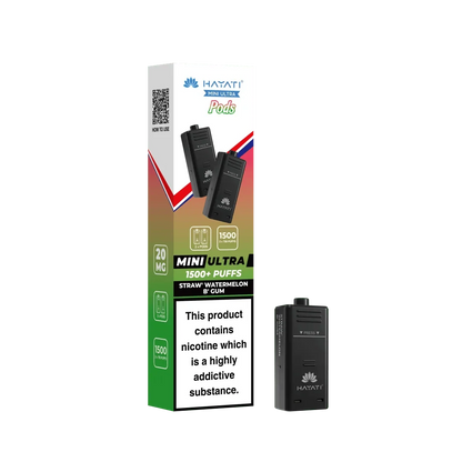 Box of 5 - Pack of 2 Hayati Mini Ultra 1500 Prefilled Pods (2x750 Puffs)