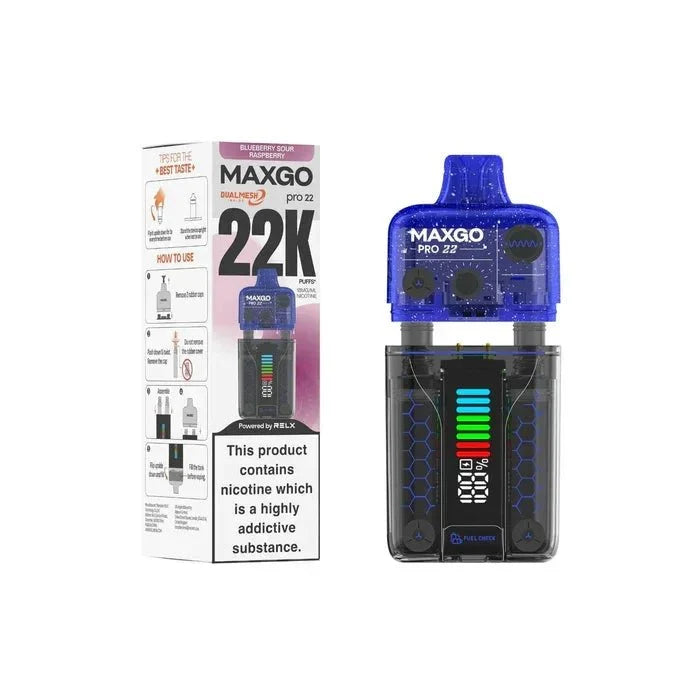 Relx Maxgo 22k Prefilled Pod Kit (Box of 5)