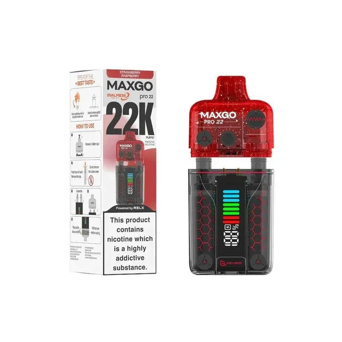 Relx Maxgo 22k Prefilled Pod Kit (Box of 5)