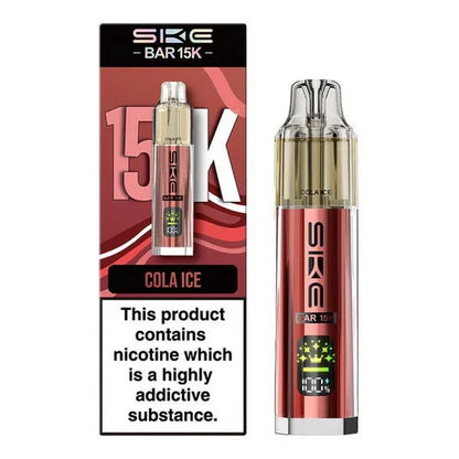 Box of 5 - SKE Bar 15K Puffs Prefilled Pod Kit
