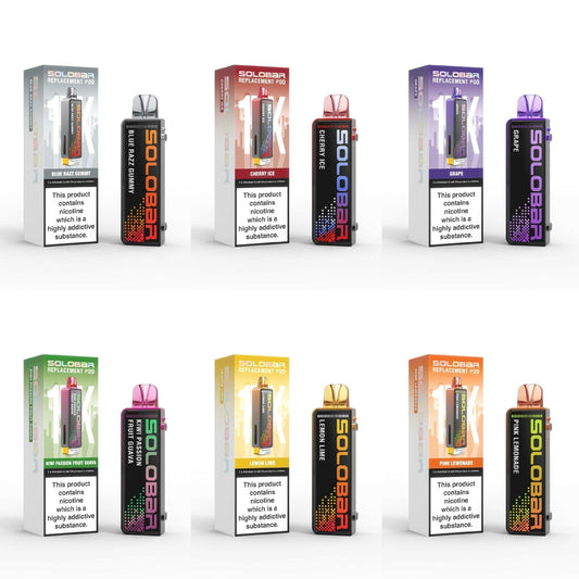 Box of 5 - Solo Bar 15K Prefilled Pods Refill