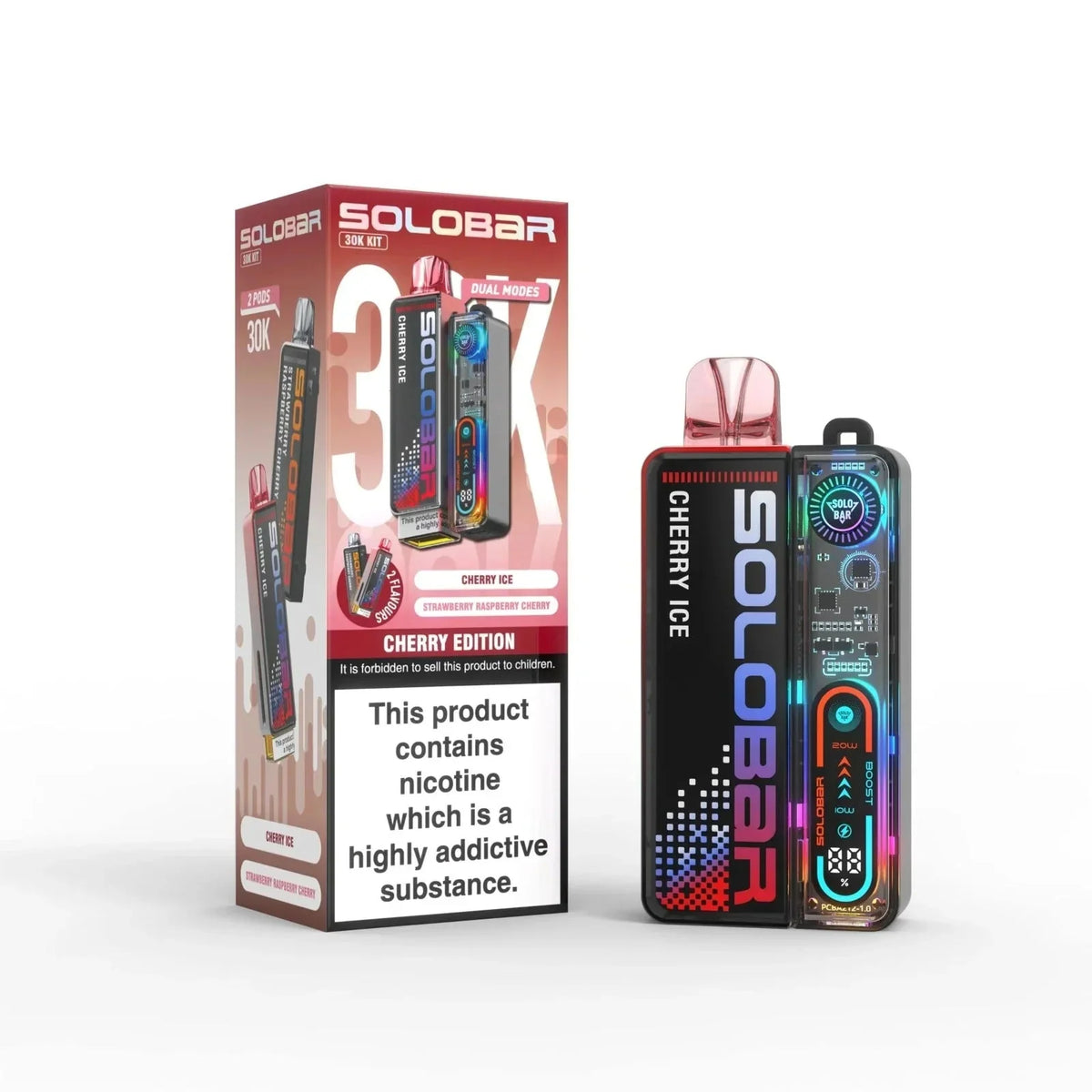Solo Bar 30K Prefilled Pod Vape Kit (Box of 5)