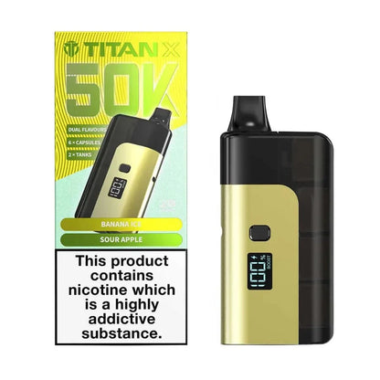 Titan X 50K Prefilled Pod Kit (Box of 5)