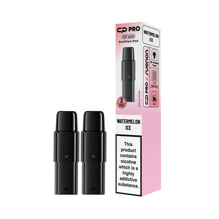 Crystal Pro CP600 Prefilled Pods (Box of 20)