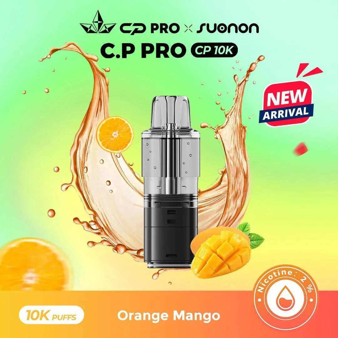 Crystal Pro CP10K Prefilled Pods (Box of 5)