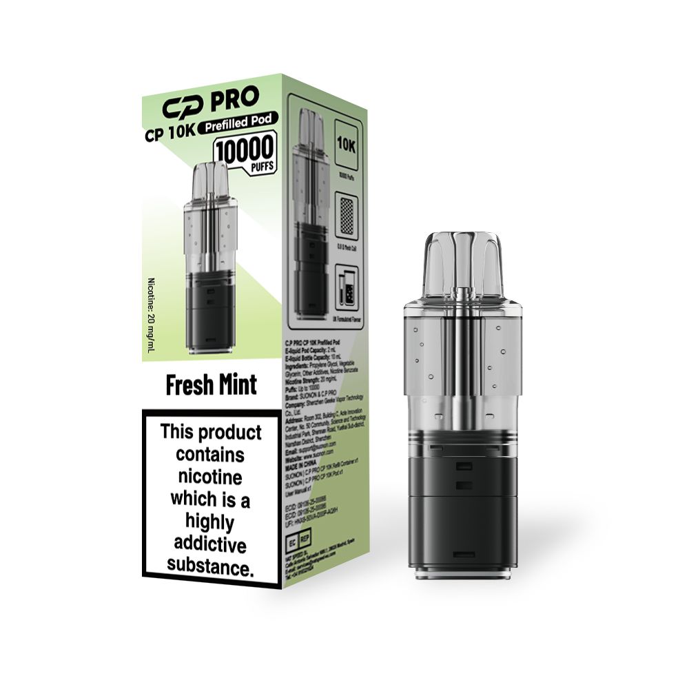 Crystal Pro CP10K Prefilled Pods (Box of 5)