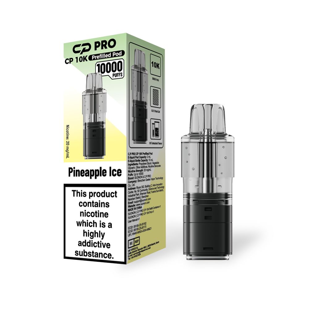 Crystal Pro CP10K Prefilled Pods (Box of 5)