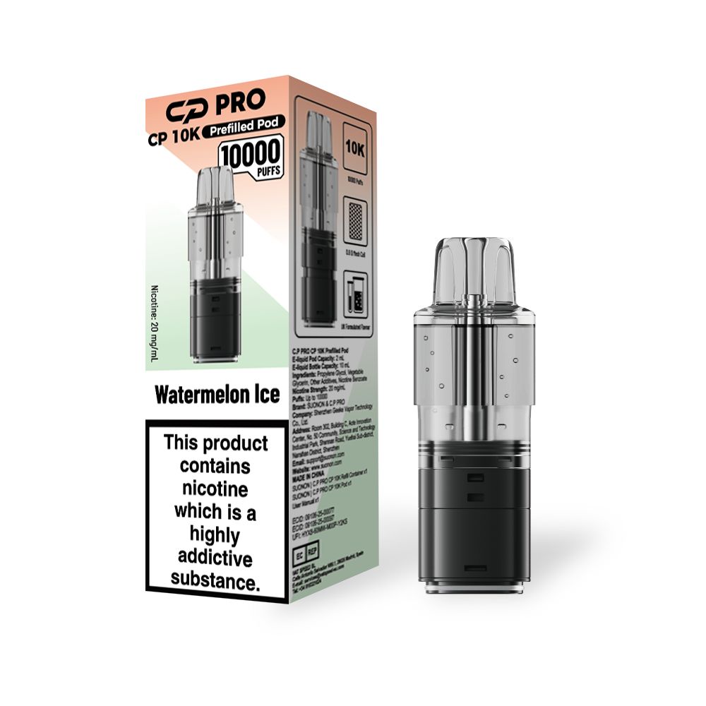 Crystal Pro CP10K Prefilled Pods (Box of 5)