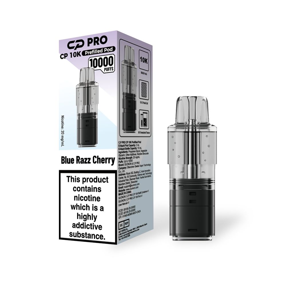 Crystal Pro CP10K Prefilled Pods (Box of 5)