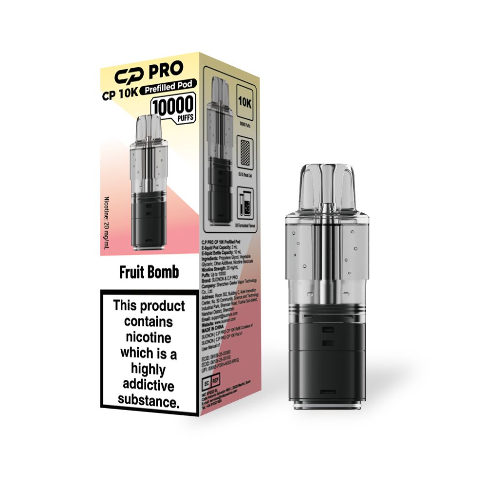 Crystal Pro CP10K Prefilled Pods (Box of 5)