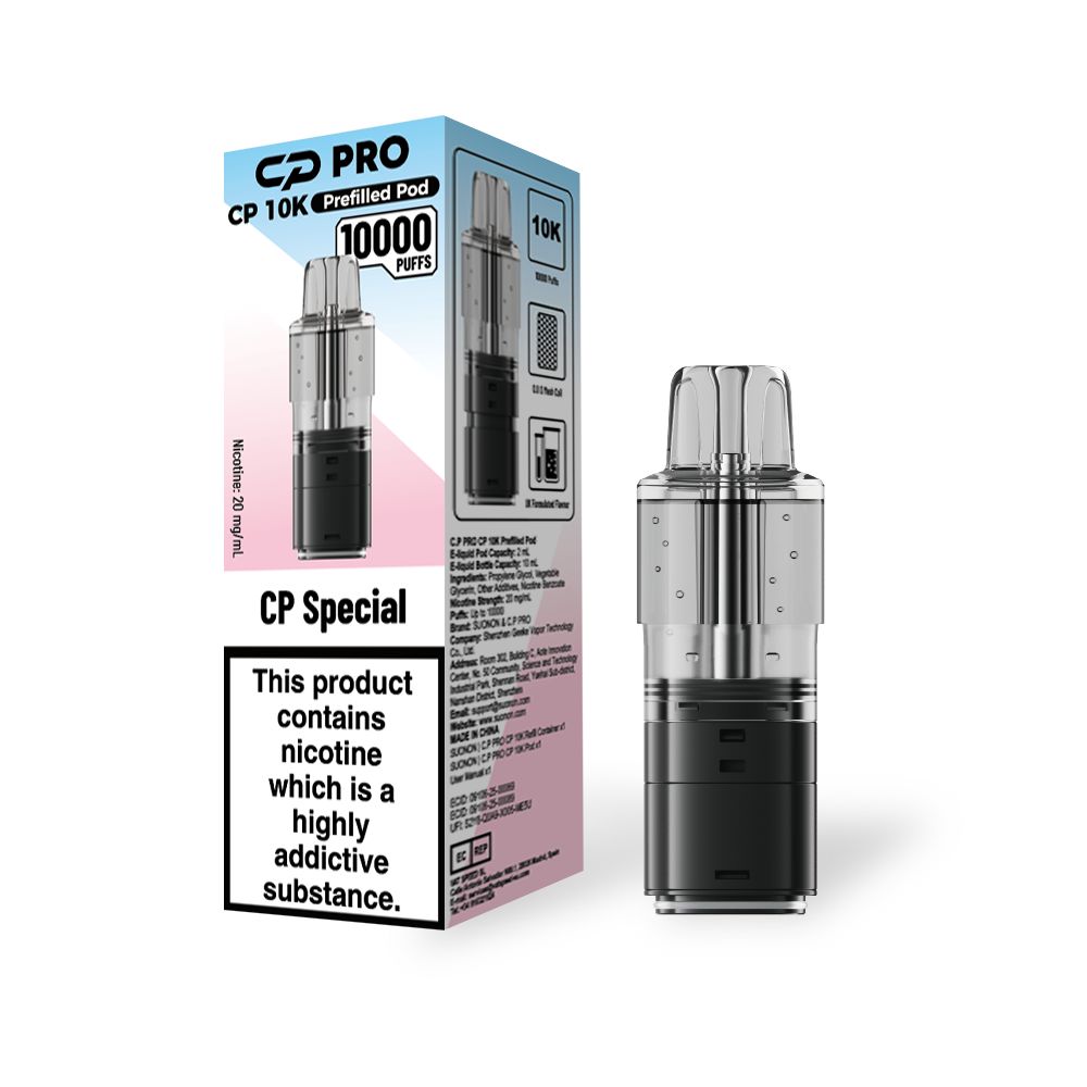 Crystal Pro CP10K Prefilled Pods (Box of 5)