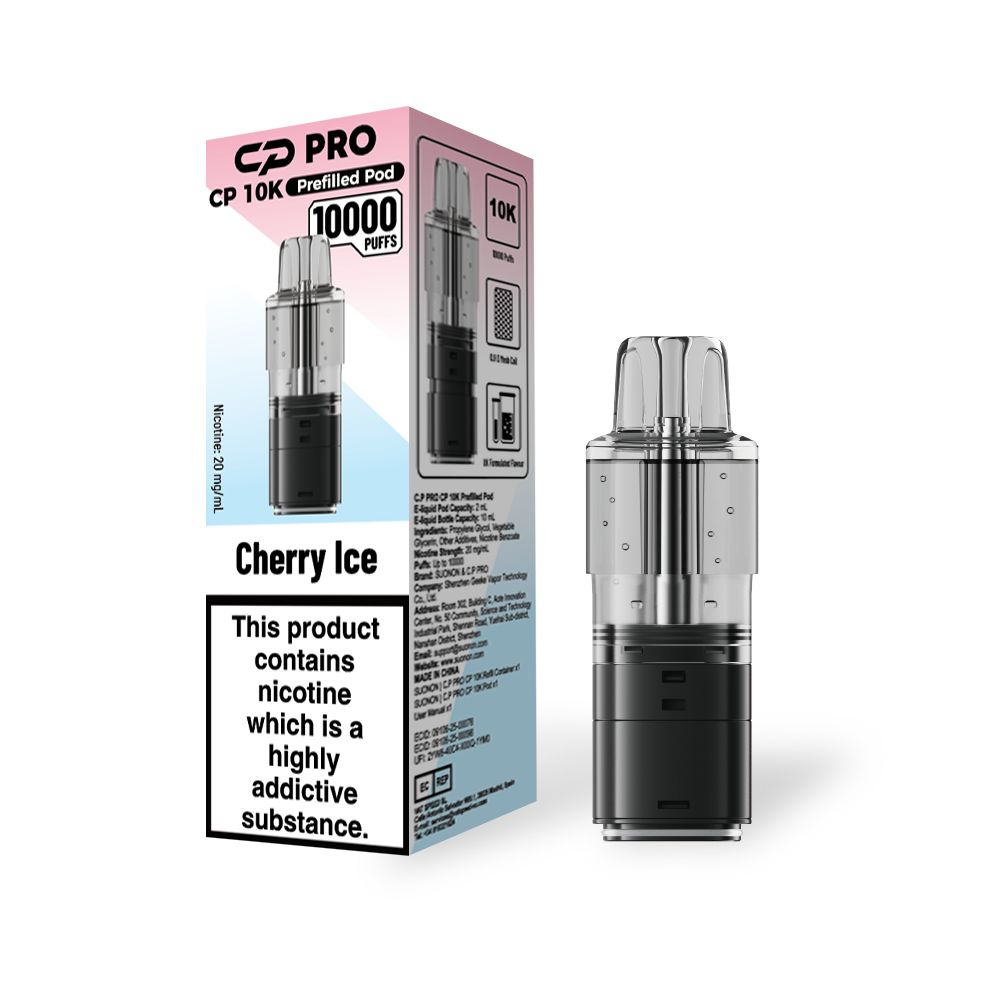 Crystal Pro CP10K Prefilled Pods (Box of 5)