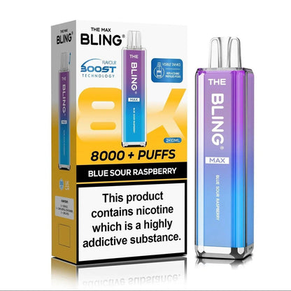 Crystal Bling Max 8000 Prefilled Pod Kit Box of 5