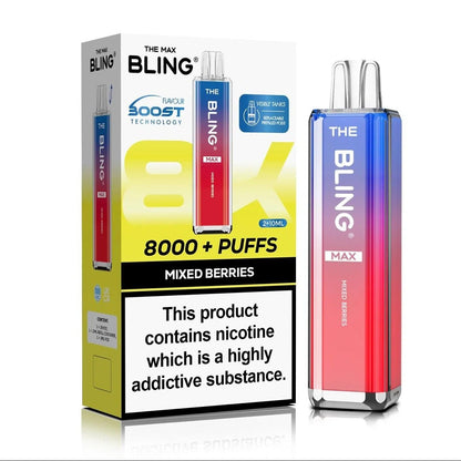 Crystal Bling Max 8000 Prefilled Pod Kit Box of 5