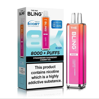 Crystal Bling Max 8000 Prefilled Pod Kit Box of 5