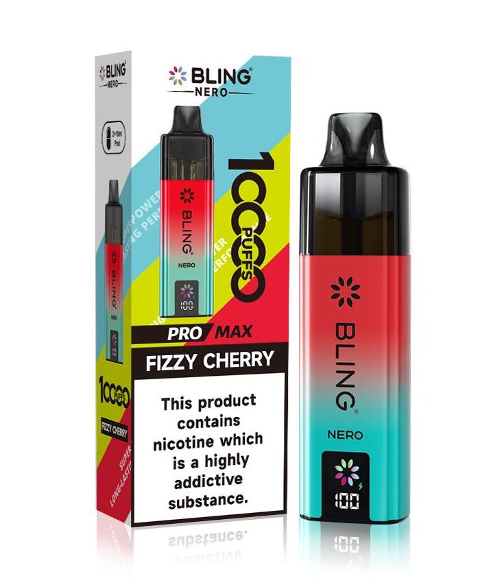Crystal Bling Nero 10k Vape Kit Box of 5