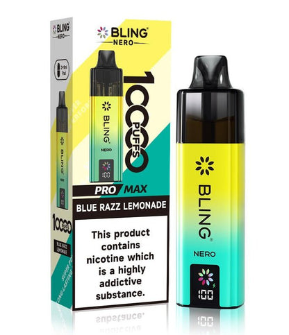 Crystal Bling Nero 10k Vape Kit Box of 5