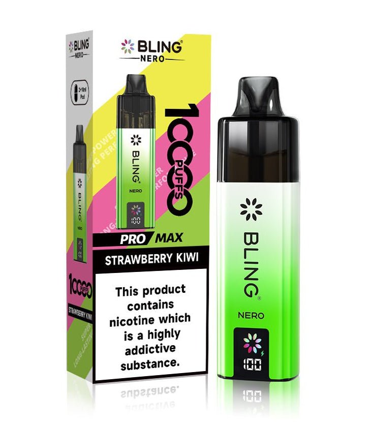 Crystal Bling Nero 10k Vape Kit Box of 5