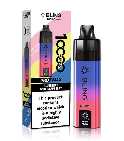 Crystal Bling Nero 10k Vape Kit Box of 5