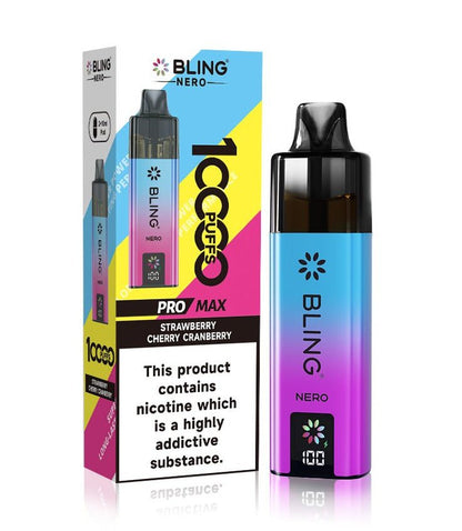 Crystal Bling Nero 10k Vape Kit Box of 5