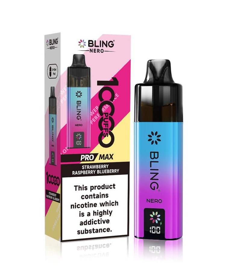 Crystal Bling Nero 10k Vape Kit Box of 5