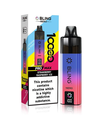 Crystal Bling Nero 10k Vape Kit Box of 5