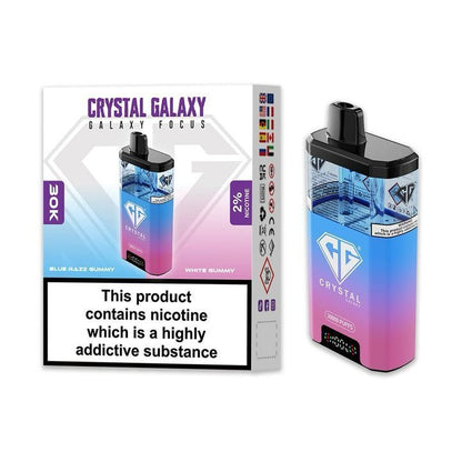 Crystal Galaxy Focus 30k Prefilled Pod Kit Box of 5