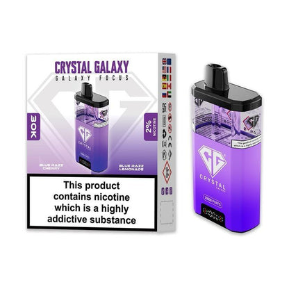 Crystal Galaxy Focus 30k Prefilled Pod Kit Box of 5