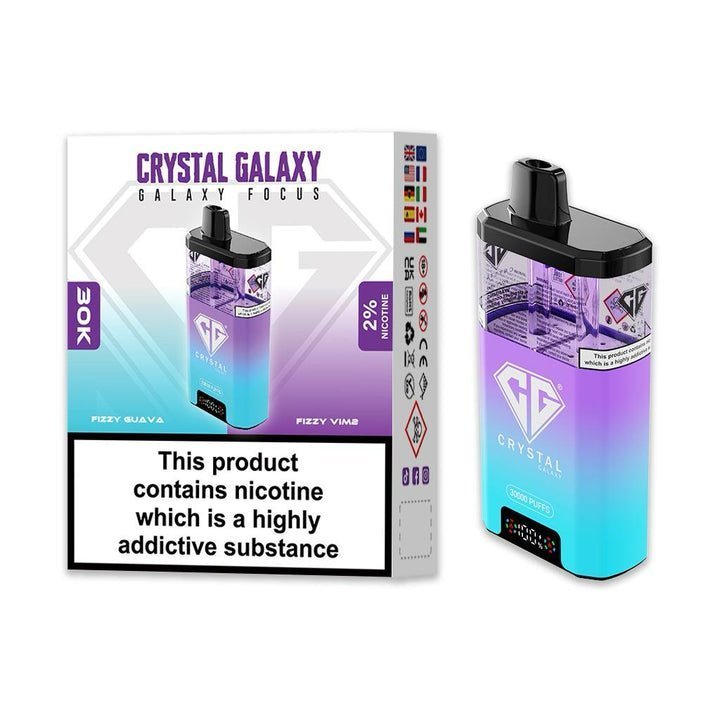Crystal Galaxy Focus 30k Prefilled Pod Kit Box of 5