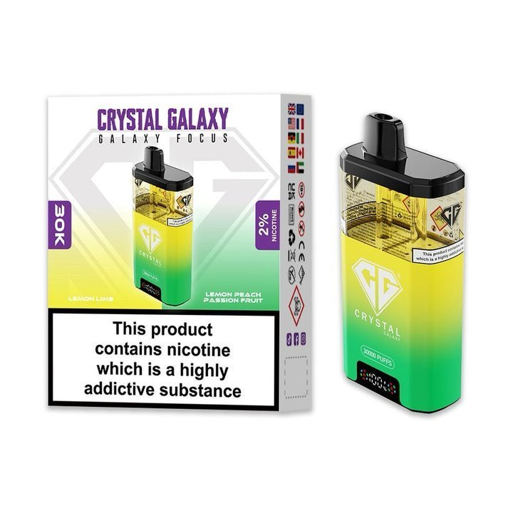 Crystal Galaxy Focus 30k Prefilled Pod Kit Box of 5