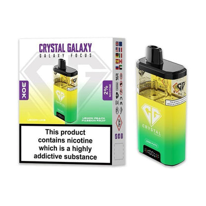 Crystal Galaxy Focus 30k Prefilled Pod Kit Box of 5