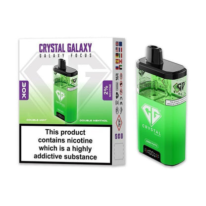 Crystal Galaxy Focus 30k Prefilled Pod Kit Box of 5