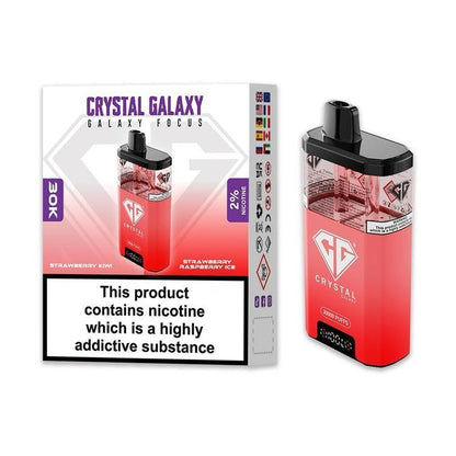 Crystal Galaxy Focus 30k Prefilled Pod Kit Box of 5